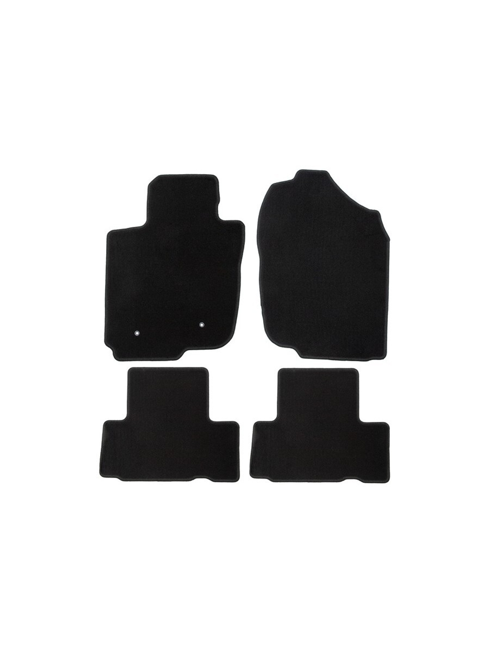 Коврики в салон для TOYOTA Rav 4 5D АКПП 2005-2010, универсал, 4 шт. (текстиль) KLEVER01480901200K