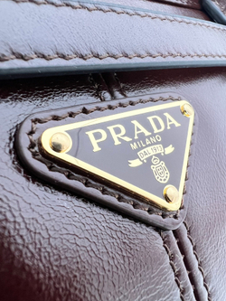 Prada Extra Large Leather Handbag 42 cm