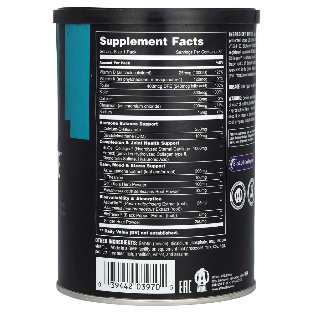 Animal, Power Balance, 30 пакетиков