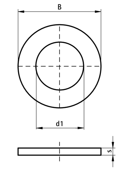 Шайба Walraven BIS М8 для профилей WM (арт. 6533308)