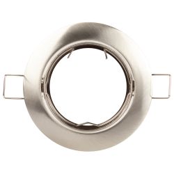 Встраиваемый светильник литой ЭРА KL1A SN/1 поворотный, MR16, 12V, 50W, сатин никель