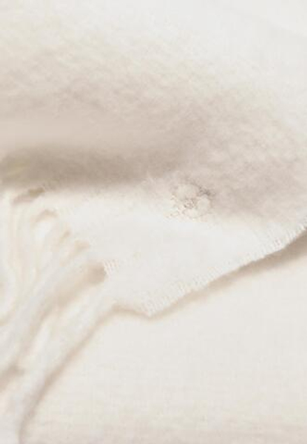 STRADIVARIUS Базовый шарф, экрю