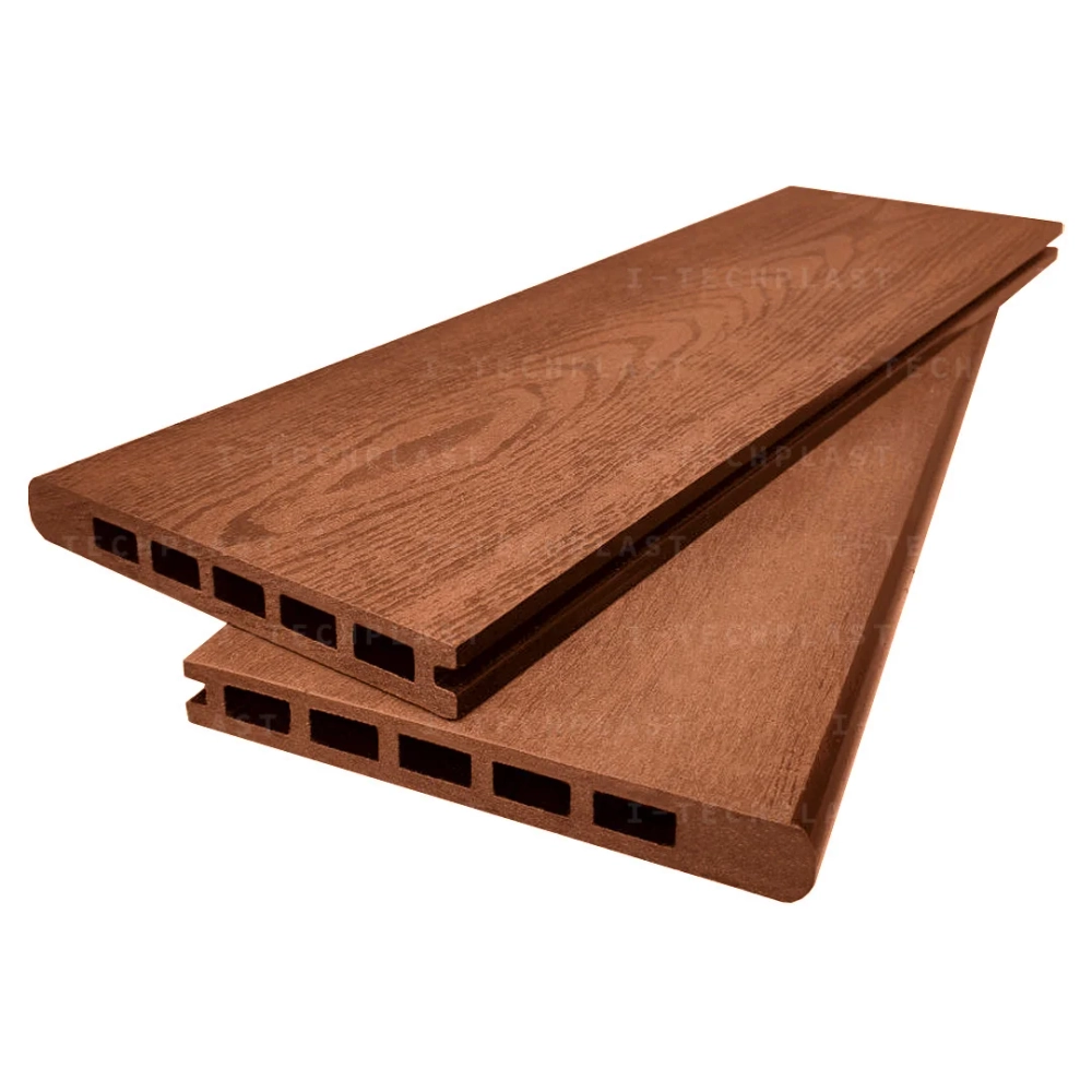 Террасная доска ДПК ITP 160 х 22мм СТАРТОВАЯ терракот шлифовка+тиснение