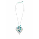 Колье лист Ester Bijoux Берёза CL734/95-S BW
