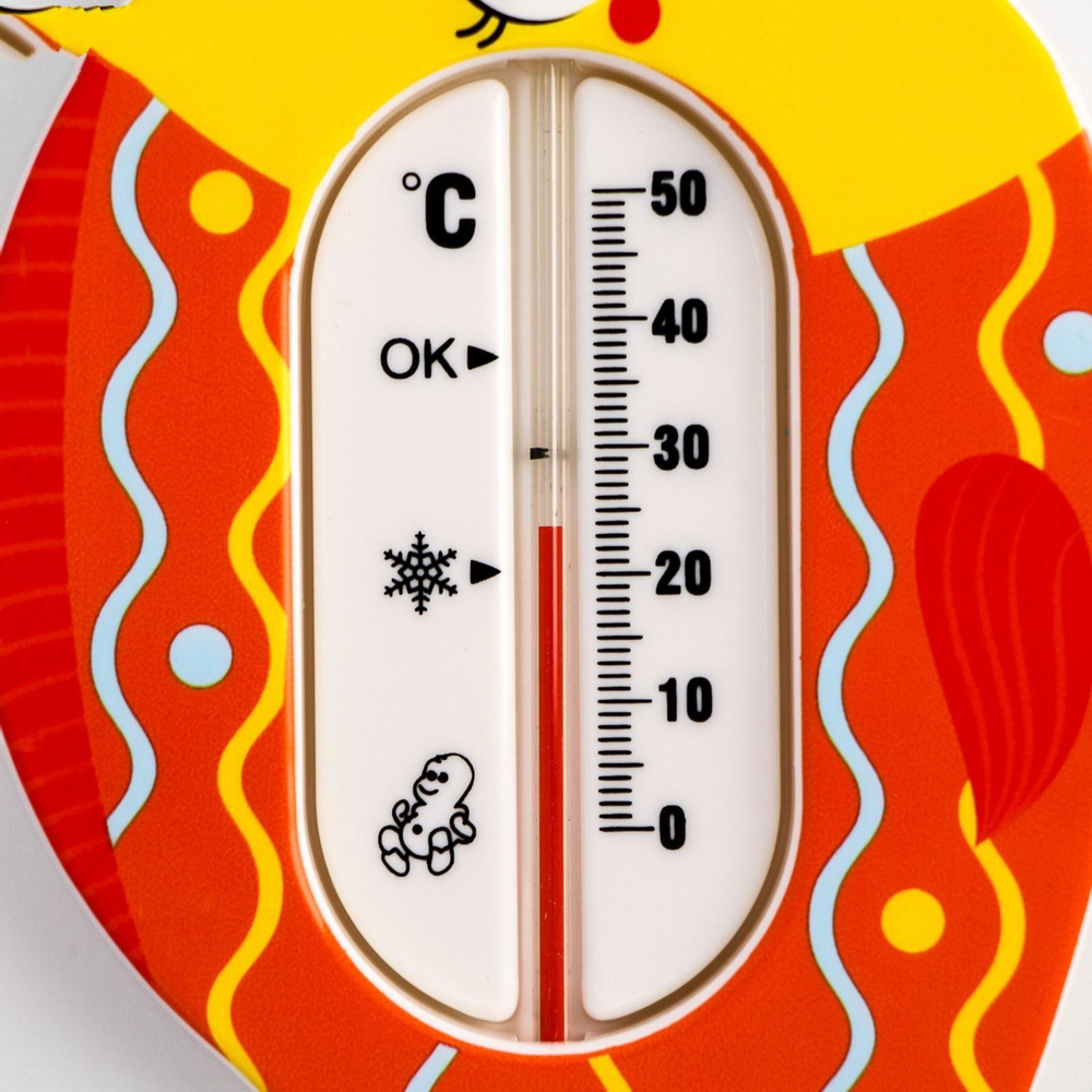 5090816 Термометр для измерения температуры воды, детский «Рыбка»