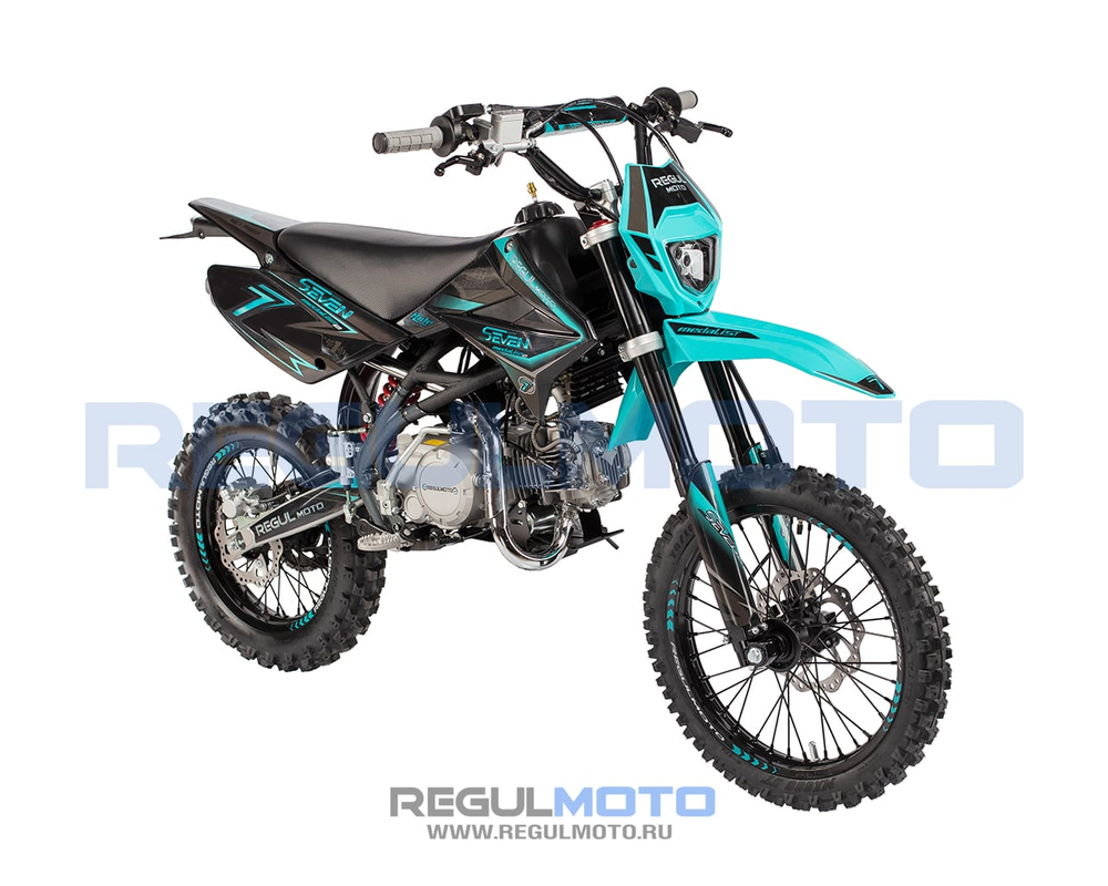 Питбайк Regulmoto SEVEN MEDALIST PRO 17/14 Черный/синий