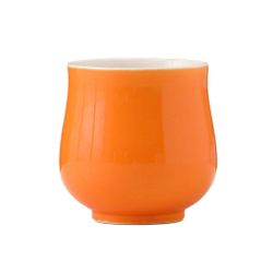 Чашка 150 мл чайно-кофейная без ручки оранжевая Rose Barista d 6,8/6,1 см h6,8 см Barbossa [1]