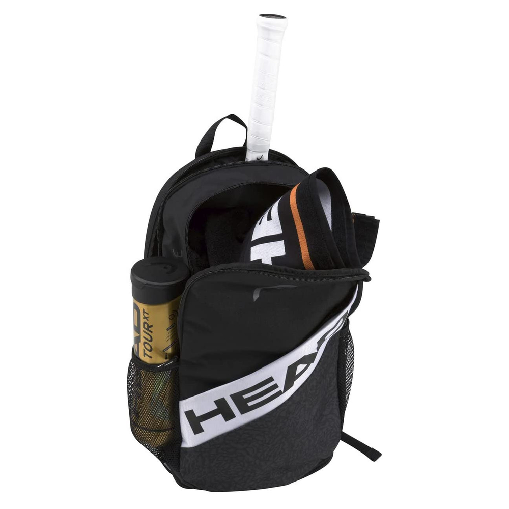 Рюкзак спортивный HEAD Elite Backpack, 283662 (BKWH), черно-белый