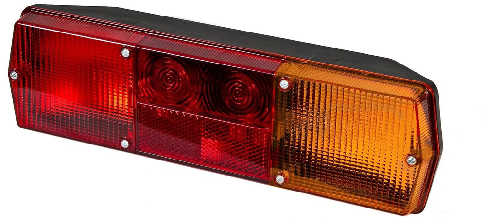 Фонарь Камаз (6 болтов) Правый (металлизированный отражатель)