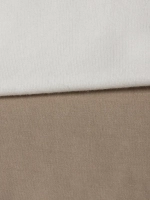 Бежевый костюм для девочки на осень