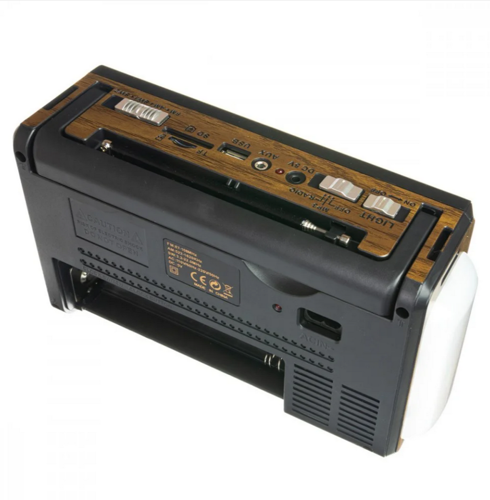 Радиоприемник с MP3 плеером,Bluetooth +фонарь MK-131BT