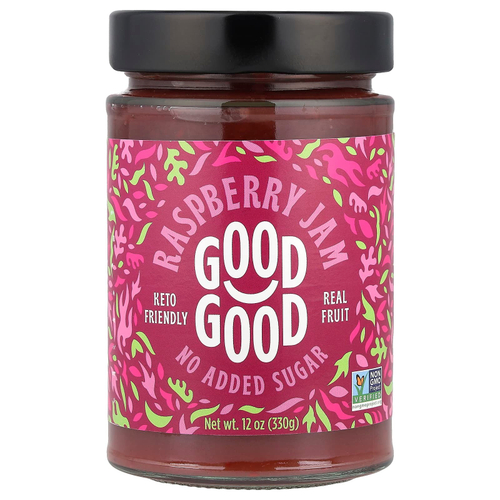 GOOD GOOD, Raspberry Jam, 12 oz (330 g)