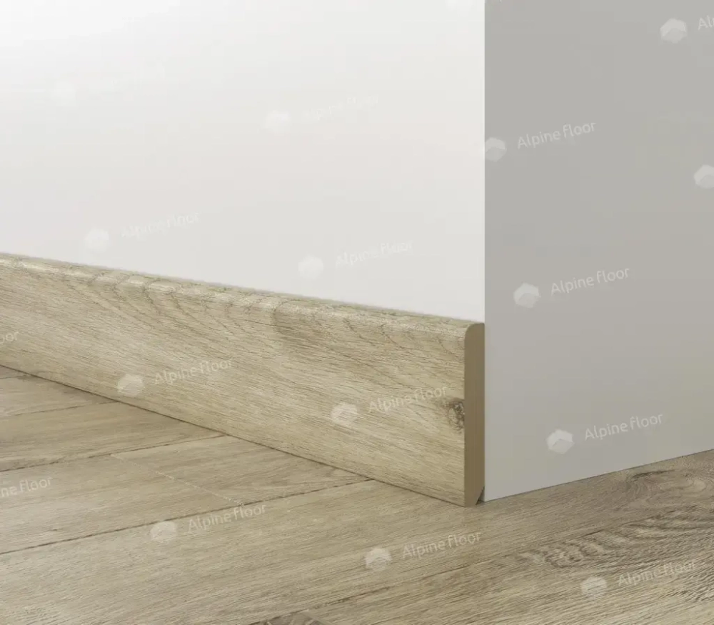 Напольный плинтус Parquet Light Дуб Натуральный Отбеленный SK 13-5