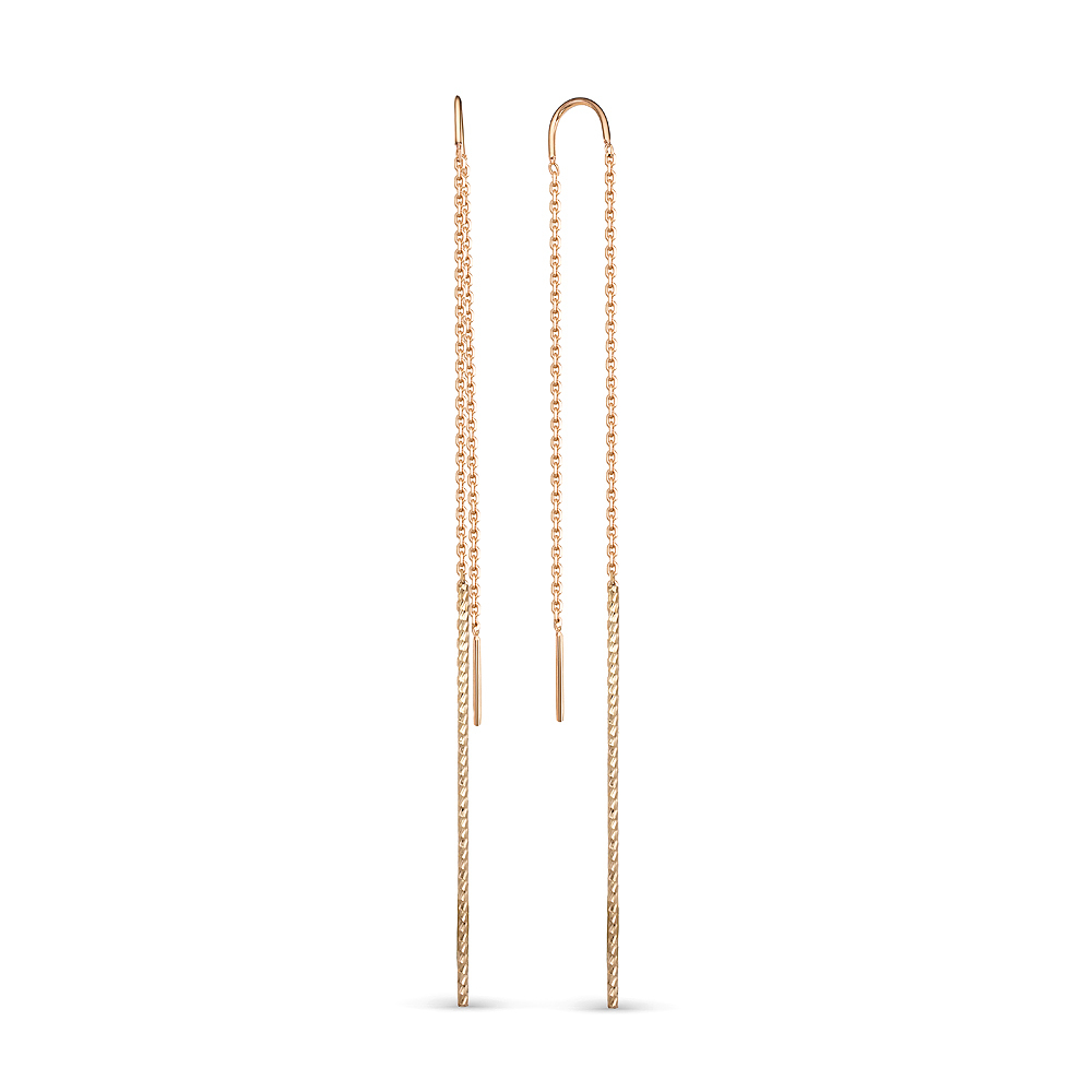 Серьги из золота 585 пробы