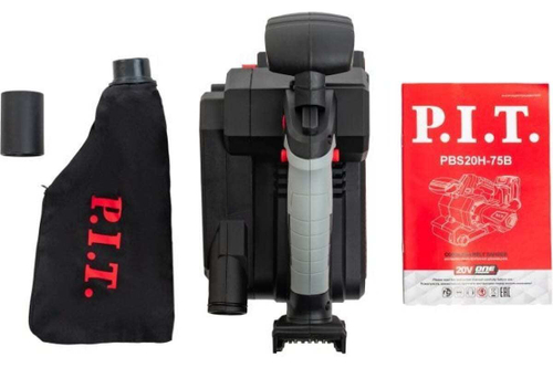 Аккумуляторная ленточная шлифмашина P.I.T. SOLO 20 В, 457x76 мм, 120-380 м/мин PBS20H-75B