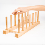 Сушилка для посуды из древесины кедра SPD3