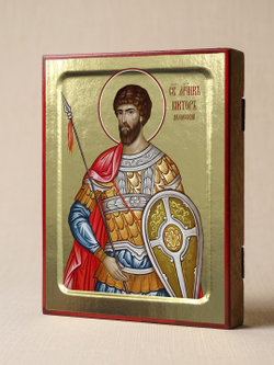 Икона Виктора Дамасского, мученика на дереве: 125 х 160 (Синопсисъ)