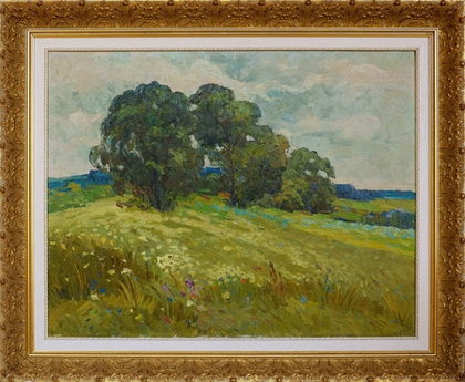 Картина Стремского А.И. "Лето" холст/масло 70х90