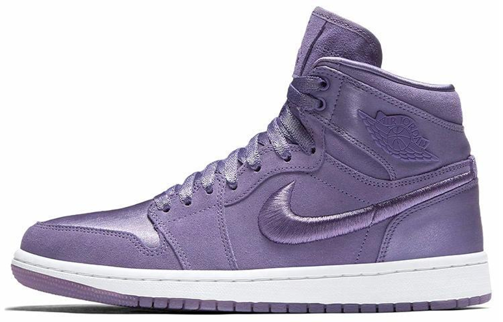 Кроссовки Jordan Air Jordan 1 Retro High Season Of Her Purple Earth (Женская размерная сетка)
