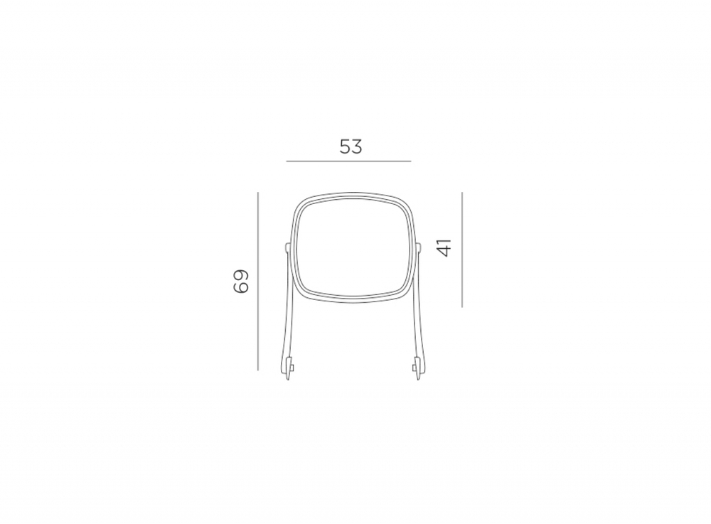 Козырек для лежака Nardi Alfa-Eden-Omega-Tropico, белый, тортора