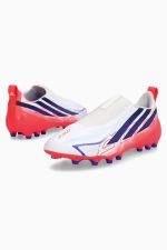 Бутсы adidas F50 League Hyperfast LL AG Junior - белый