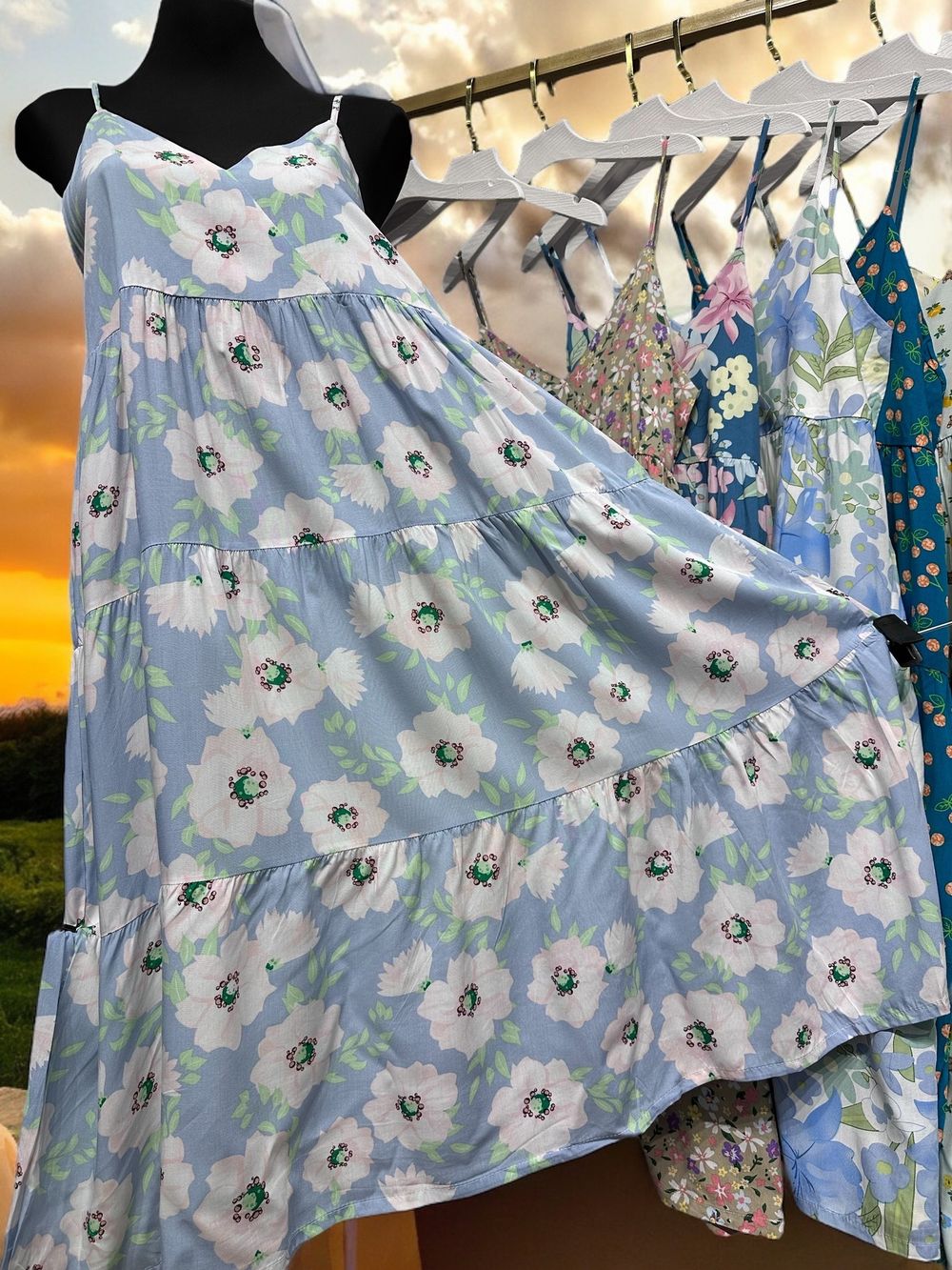 ДО ШТАПЕЛЬ Сарафан Люкс На Запах