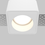 Встраиваемый светильник Maytoni Gyps Modern DL123-GU10-01-W