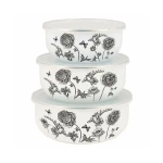 Набор мисок эмал 3пр Je t’aime пласт/кр ТМ Appetite