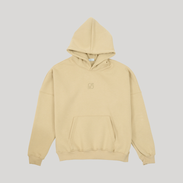 Tan yellow hoodie hotsell
