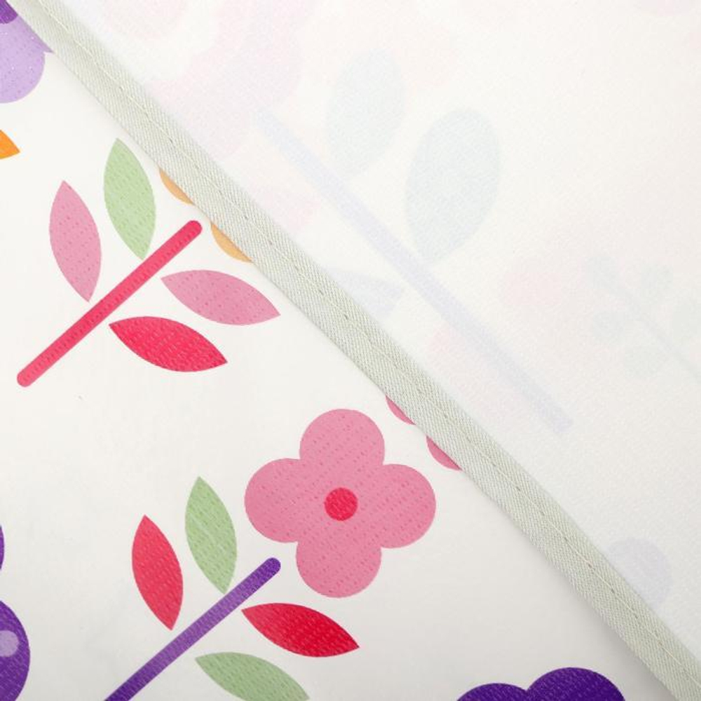 876559 Клеёнка с ПВХ-покрытием, 50х70 см, на резинке, цвета МИКС