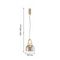 Подвесной светодиодный светильник Favourite Gaudi 4242-1P
