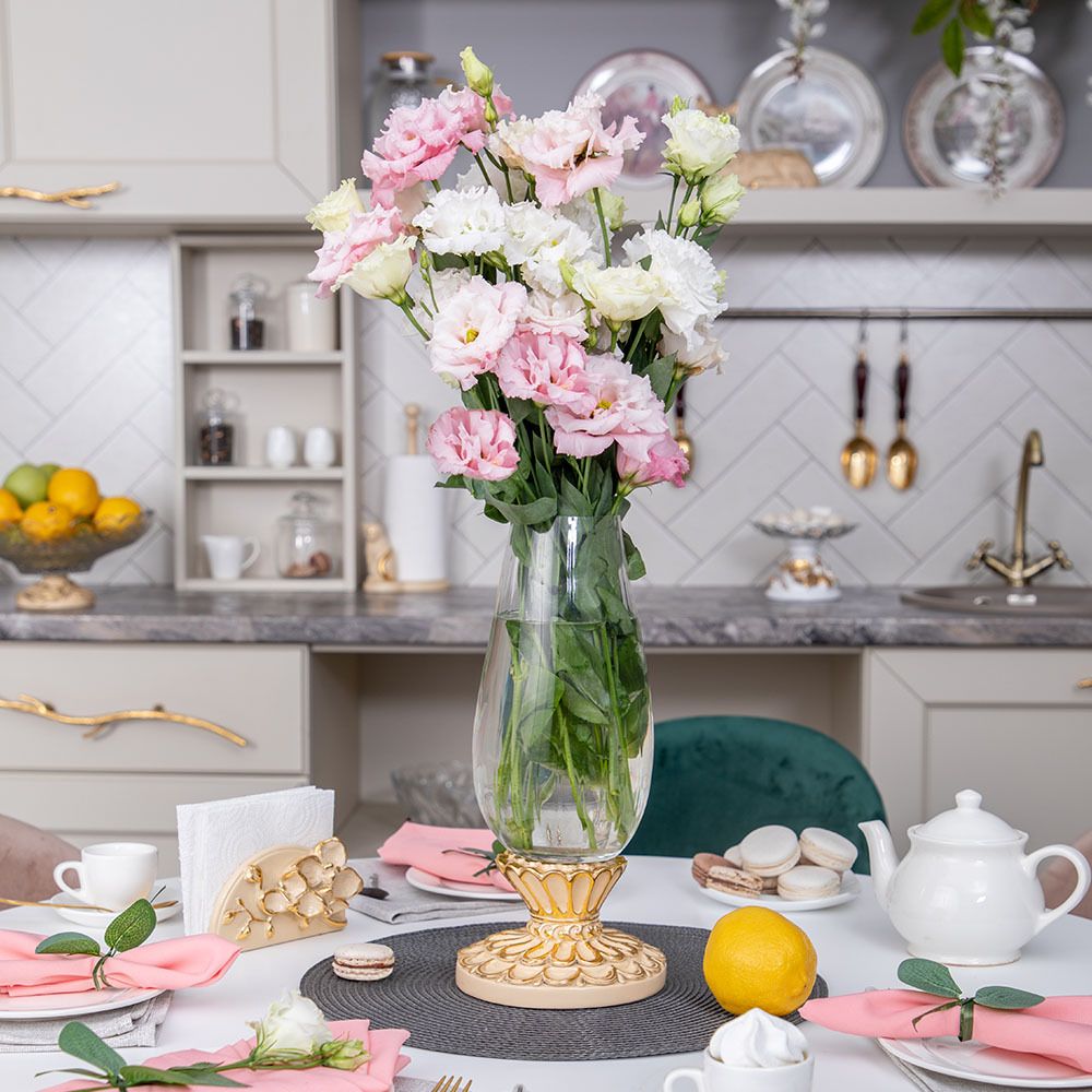 Ваза для цветов Классика Айвори