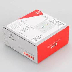 Панель Sens SMART-P22-RGBW White (12-24V, 4x3A, 2.4G) (Arlight, IP20 Пластик, 5 лет) 025168