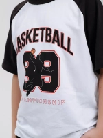 Футболка с принтом для детей и подростков