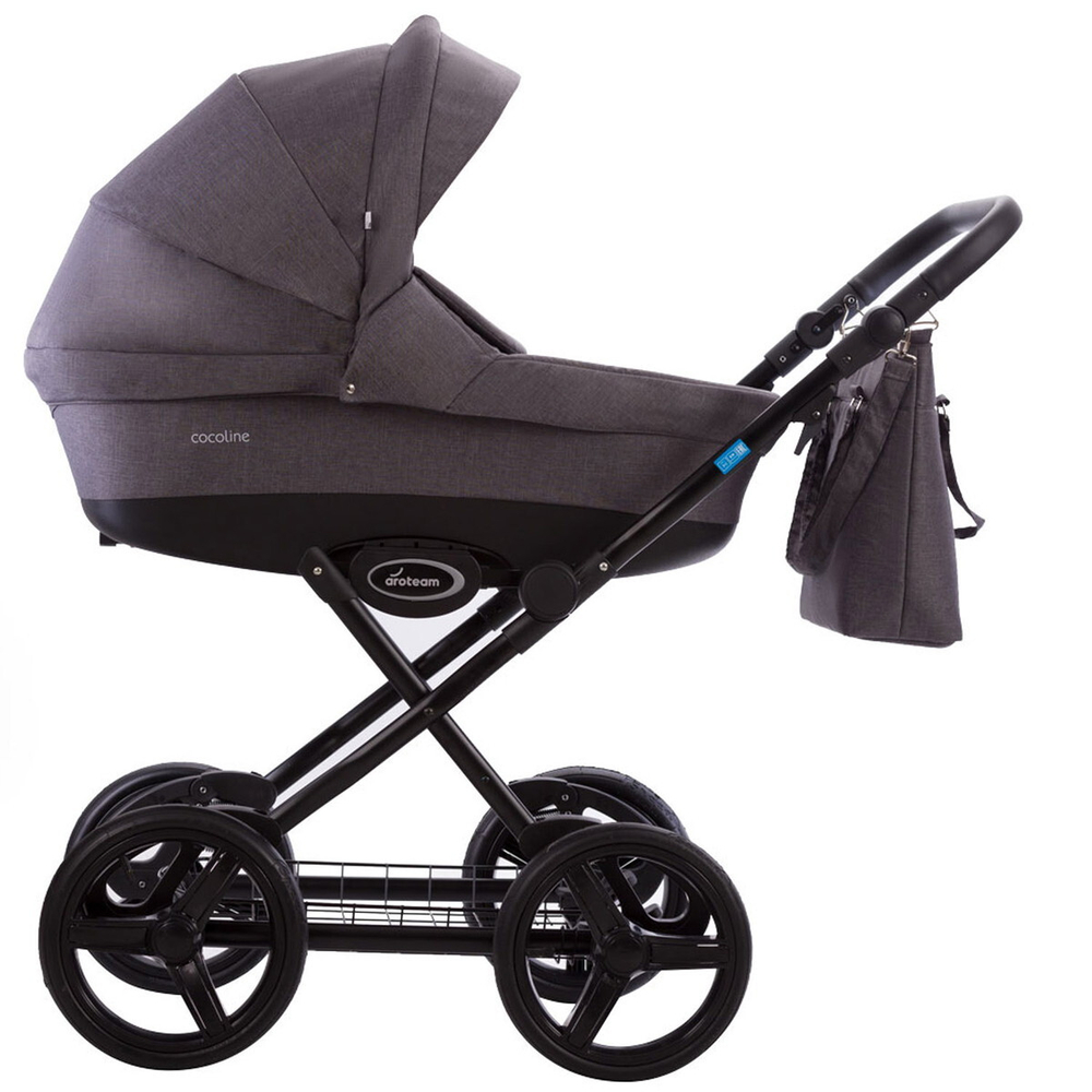 Детская коляска AroTeam Cocoline 3 в 1 15 графит