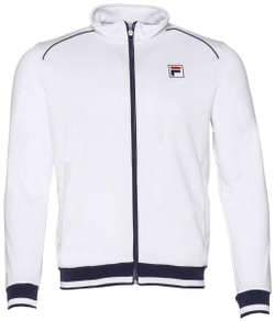 Кофта для мальчика теннисная Fila Jacket Ben Kids - белый