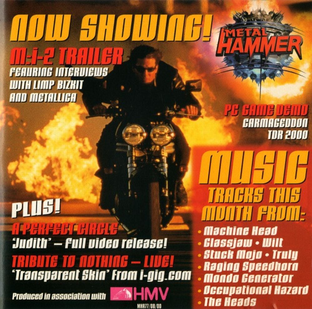 CD: VA — «Metal Hammer Issue 77 August 2000» (2000)