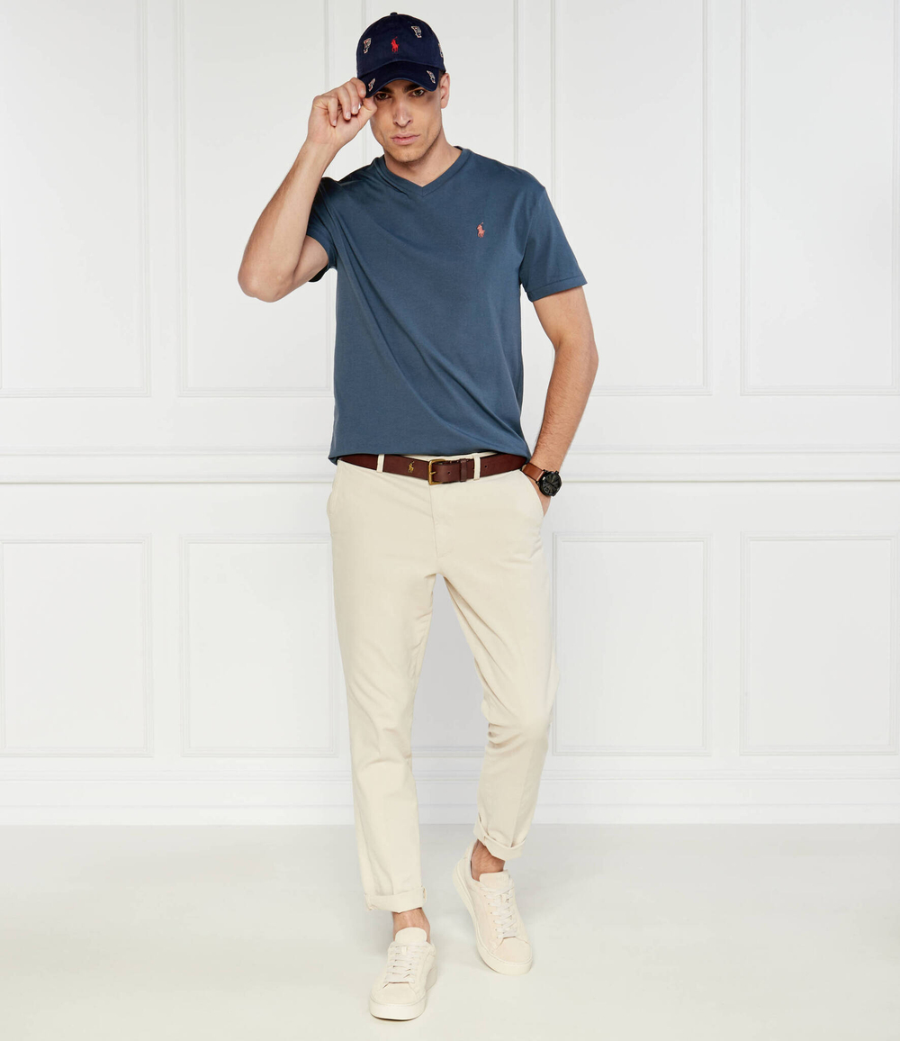 Футболка POLO RALPH LAUREN - голубой(710671452)