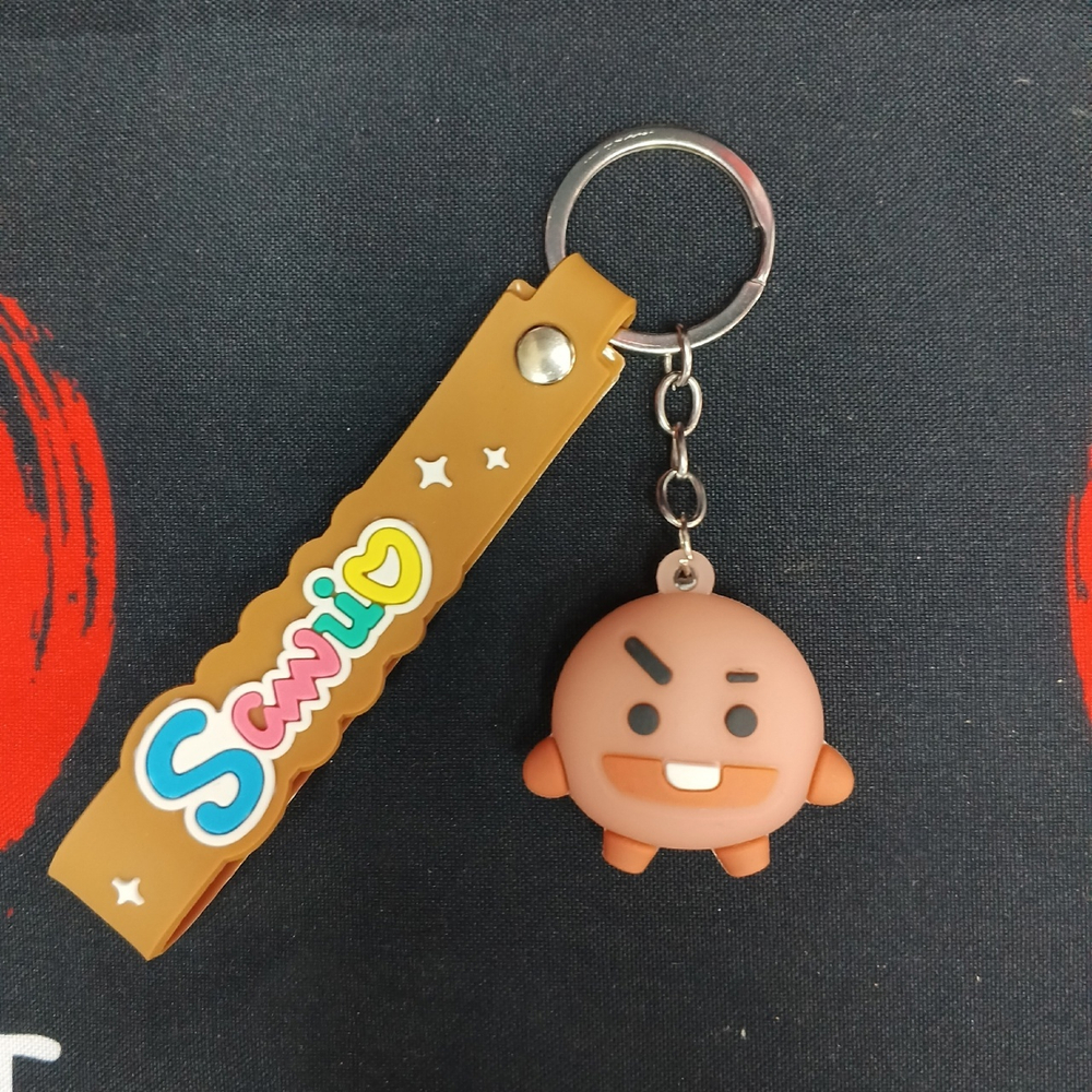 Резиновый брелок "BT21"