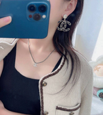 Серьги CHANEL