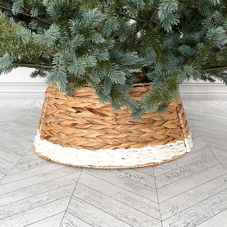 Джутовая корзинка для елки 26х58 ChristmasDeLuxe разборная