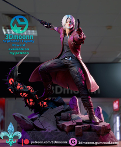 Данте Дьявол может плакать Фигурка Dante Statue Devil May Cry dmc