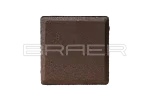 Тротуарная плитка Braer Лувр, Коричневый, 100х100 мм, 60 мм