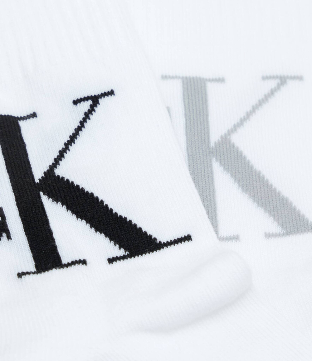 Носки 2 пары CALVIN KLEIN JEANS - белый(701226663)