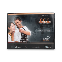 Кастрюля 4.8л Kochstar Neo желтая Германия упаковка