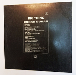 Винтажная виниловая пластинка LP Duran Duran Big Thing (India 1990)