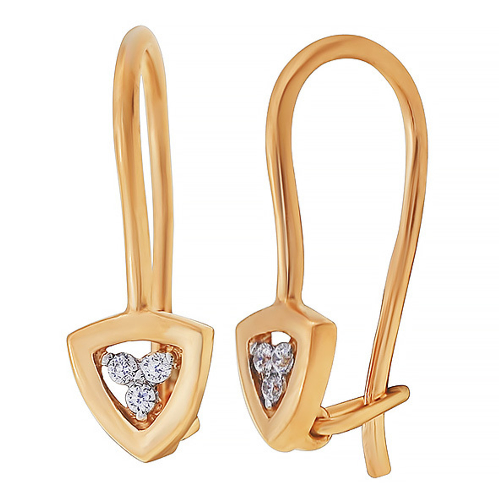 Серьги из золота 585 пробы