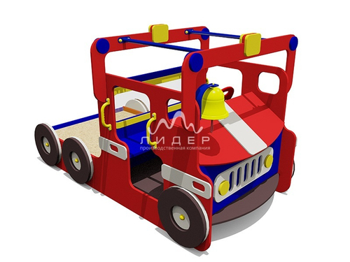 Песочный дворик “Пожарная машина”