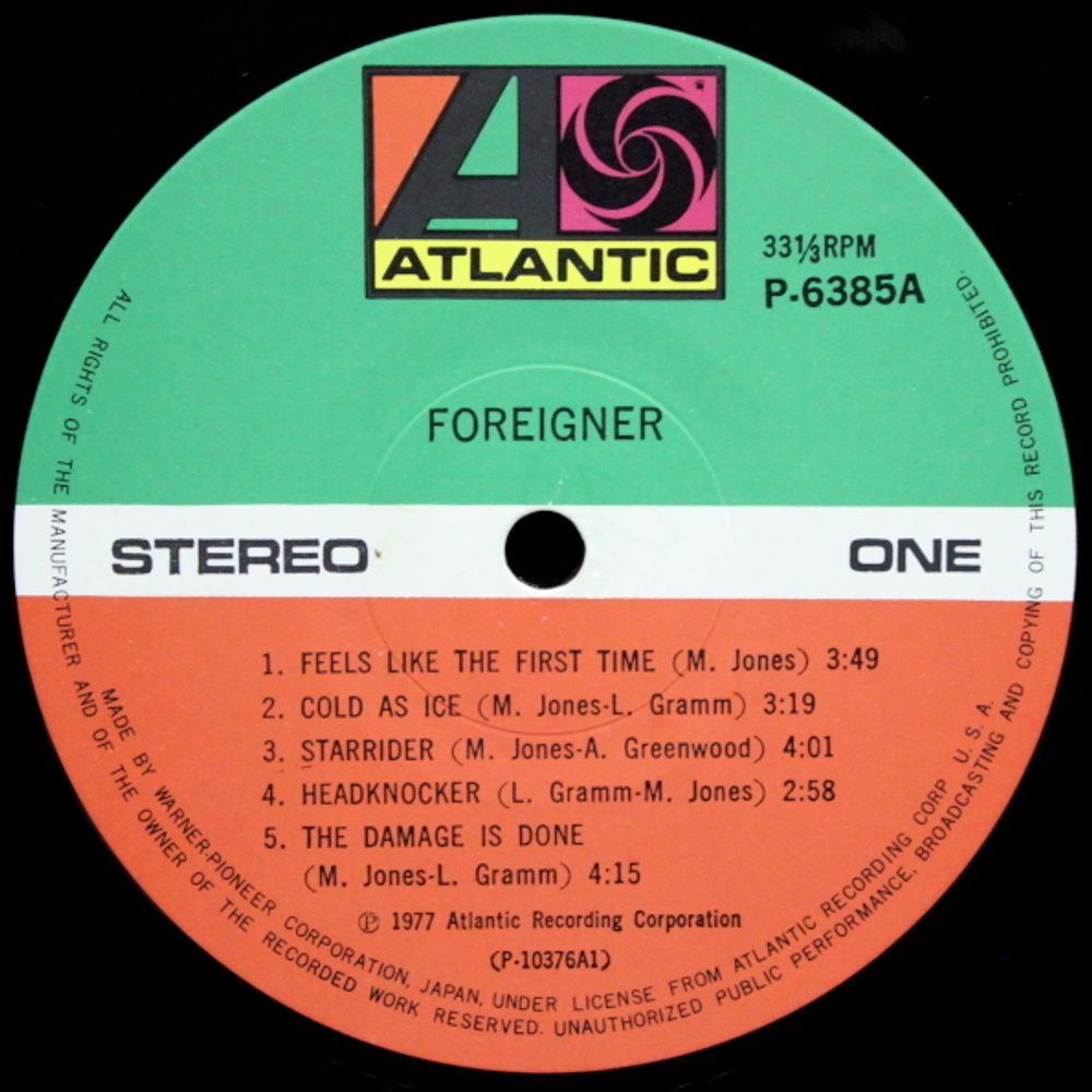 Foreigner / Foreigner (LP)