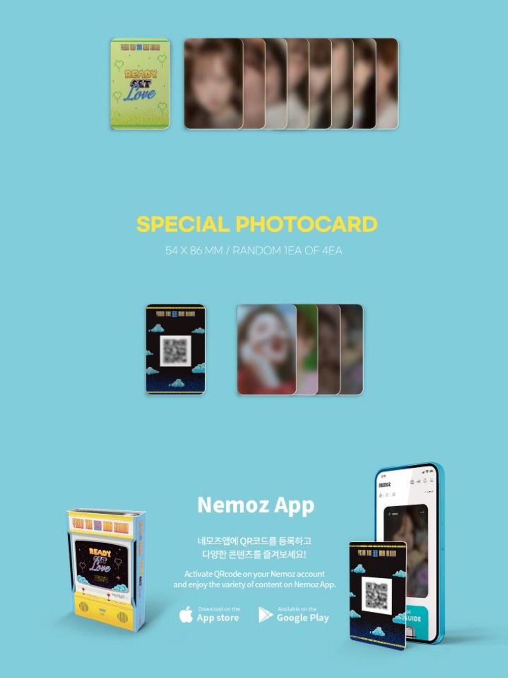 Альбом YERIN - Ready, Set, LOVE 2nd Mini Album NEMO Album FULL Version